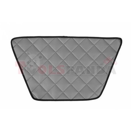 Dashboard mat grey, ECO-leather, ECO-LEATHER DAF XF 105, XF 106 10.05-