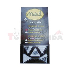 MAD noże do tokarki DA2002/DL8700 (2 noże + 2 śrubki) Straight Bit/screw (2-pack)