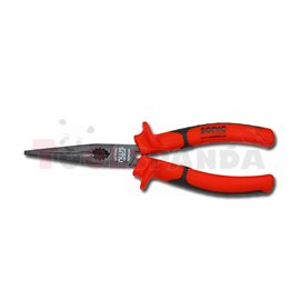 Pliers long nose, length inches: 6"