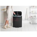 Кош за смет Brabantia Bo Pedal 2x30L, Matt Black