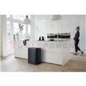 Кош за смет Brabantia Bo Touch 2x30L, Matt Black