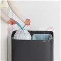 Кош за смет Brabantia Bo Touch 2x30L, Matt Black