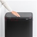 Кош за смет Brabantia Bo Touch Hi 2x30L, Matt Black