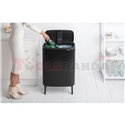 Кош за смет Brabantia Bo Touch Hi 2x30L, Matt Black