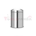 Кош за смет Brabantia Flame Guard 7L, Matt Steel