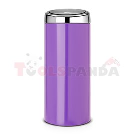 Кош за смет Brabantia Touch Bin 30L, Pansy Purple 