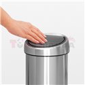 Кош за смет Brabantia Touch Bin 3L, Matt Steel Fingerprint Proof