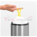 Кош за смет Brabantia Touch Bin 3L, Matt Steel Fingerprint Proof