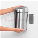 Кош за смет Brabantia Touch Bin 3L, Matt Steel Fingerprint Proof