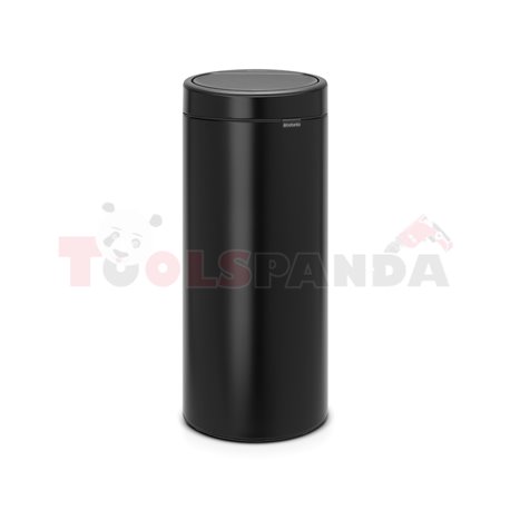 Кош за смет Brabantia Touch Bin New 30L, Matt Black