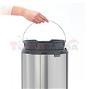 Кош за смет Brabantia Touch Bin New 30L, Matt Black