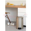 Кош за смет с педал Brabantia NewIcon 12L, Champagne