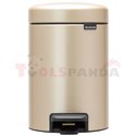 Кош за смет с педал Brabantia NewIcon 3L, Champagne