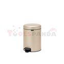 Кош за смет с педал Brabantia NewIcon 5L, Champagne