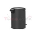 Кош за смет с педал Brabantia NewIcon 5L, Mineral Infinite Grey