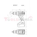 Винтоверт акум. 18V 60Nm METABO BS 18 LT 2x4.0AH