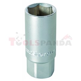 Вложка за свещи шестостенна с магнит 1/2" 16мм. CR-V. | Topmaster Pro