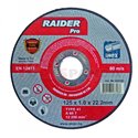Диск за метал 115х1.0х22.2мм. A60T Inox RDP | RAIDER