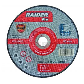 Диск за метал 230х2.0х22.2мм. RDP | RAIDER