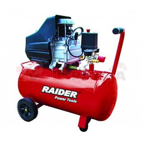 Компресор 50л. 1.5kW RD-AC02 | RAIDER