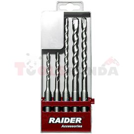Свредла SDS-plus ø5-20мм. 5 бр. к-т | RAIDER