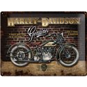 Табела ретро метална Harley Davidson Wall /XL/ 30x40см.