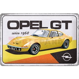 Табела ретро метална OPEL GT 1968 /L/ 20x30см.