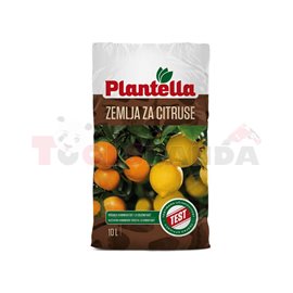 Субстрат Plantella специален за цитруси 10 литра