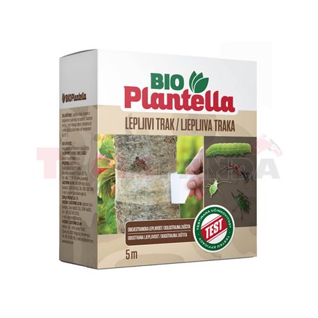 Самозалепваща Bio Plantella лента срещу несекоми 5m x 5cm