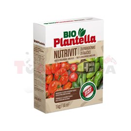 Гранулиран тор Bio Plantella NUTRIVIT за домати и плодови зеленчуци 1 кг.