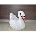 Цветарник саксия фигура с лебед голяма | РТ-Plastic