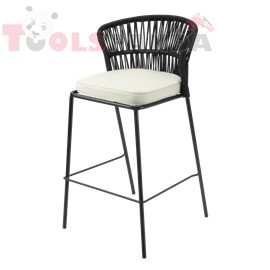 Бар стол 55x60xh100.5 см. черен NAPA | HORECANO
