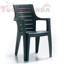 Стол с подлакътник 62x57xh88 см. зелен (GRD005) ELEGANCE WOOD | NOVUSSI