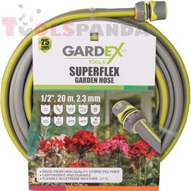 Маркуч градински SUPERFLEX 1/2", 20m, 2.3 мм.