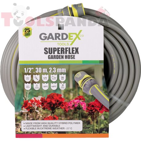 Маркуч градински SUPERFLEX 1/2", 30m, 2.3 мм.