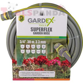 Маркуч градински SUPERFLEX 3/4", 30m, 3.3 мм.