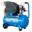 Компресор бутален 24L, 2HP/1.5 kW /RRHQ AC24D/директно куплиране | Rapter