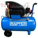 Компресор бутален 50L, 2HP/1.5 kW /RRHQ AC50D/ директно куплиране | Rapter
