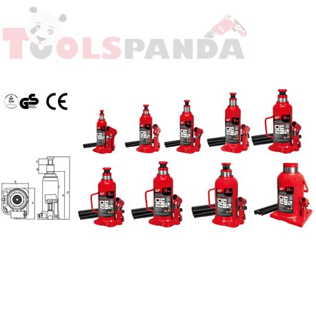 Крик хидравличен 15 т | TORIN - TonGrun