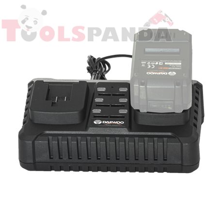 Зарядна станция двойна бързозареждаща U-FORCE 21V, 2x3.8Ah, 200W | DAEWOO