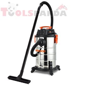 Прахосмукачка за сухо и мокро почистване с контакт, 30л., 1200W | DAEWOO