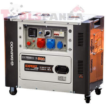 Генератор дизел 8.1 kVa, 15Hp, 498CC | DAEWOO