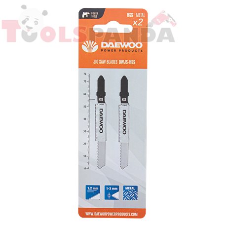 Ножчета за метал HSS 2 бр. к-кт | DAEWOO