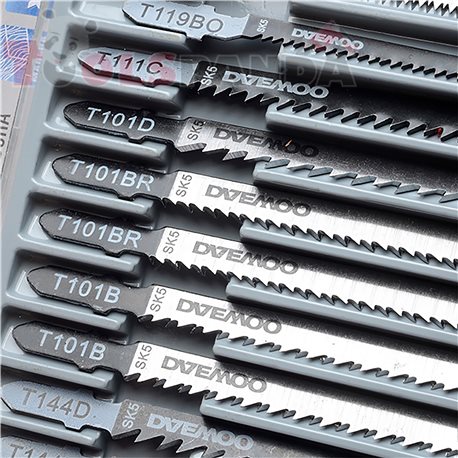 Ножчета за дърво к-кт 10бр. | DAEWOO