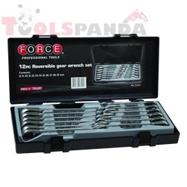 Ключове звездогаечни с тресчотка (8-19 мм.) комплект 12 бр./51211M | FORCE Tools