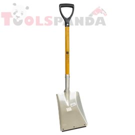 Лопата за сняг алуминиева с права дръжка  250x305мм. | STRUC TKS