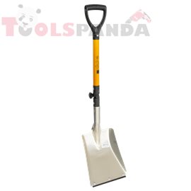 Лопата за сняг алуминиева със сгъваема дръжка 250x305мм. | STRUC TKS