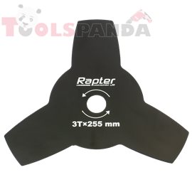 Нож трилъчев за моторна коса 255 мм. | Rapter