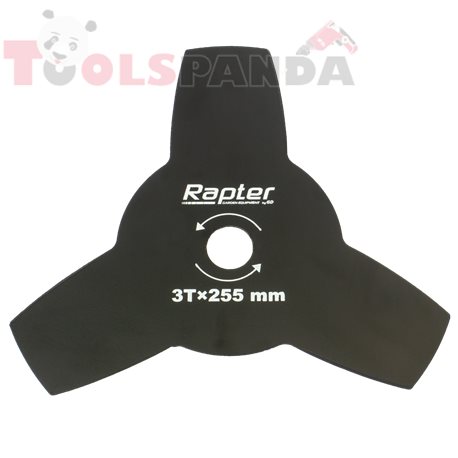 Нож трилъчев за моторна коса 255 мм. | Rapter