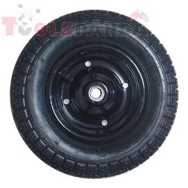 Резервно колело за ръчна количка, плътно гумено 3.25*7 | GRASKO